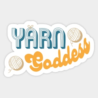 Yarn Goddess Sticker